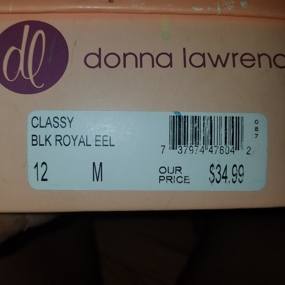 Ladies slingback shoe